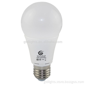 Nice Design 10w 1000lm day light 5000K a19 e27/e26 led dimmable light